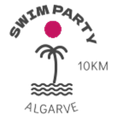Swim Party 10km Algarve logo — Open-water swimming event in the Algarve.