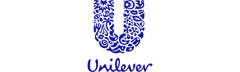 Unilever logo — Global consumer goods company.